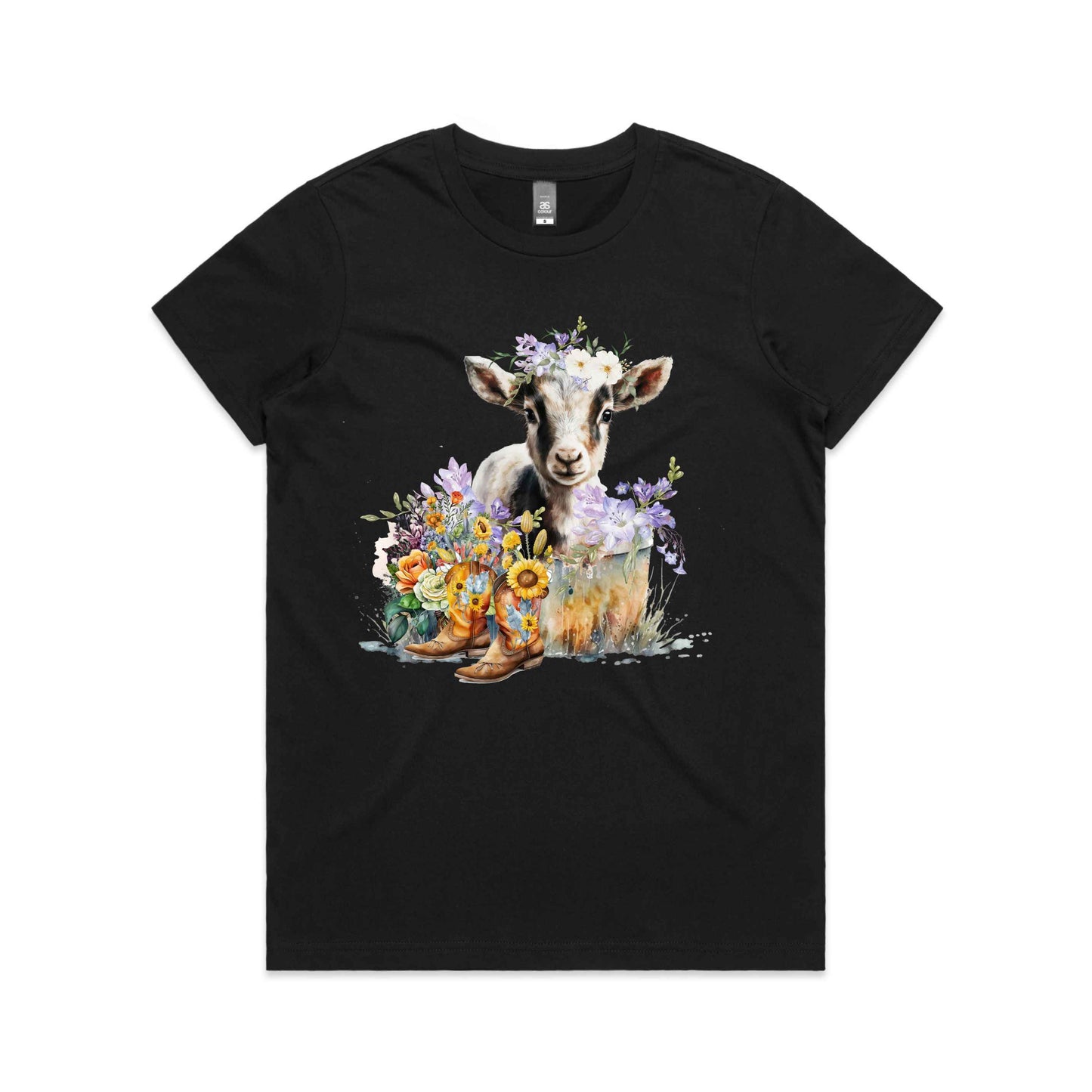 Hayco Women's Floral Goat