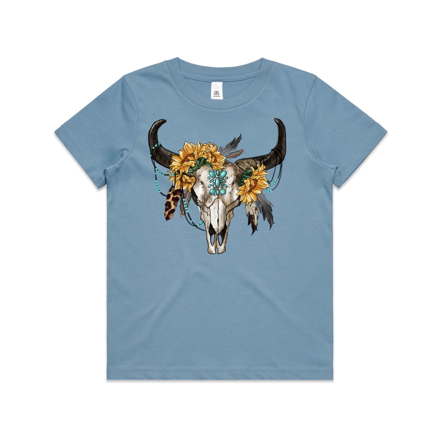 Hayco Kids Flower Skull Sizes 8-16