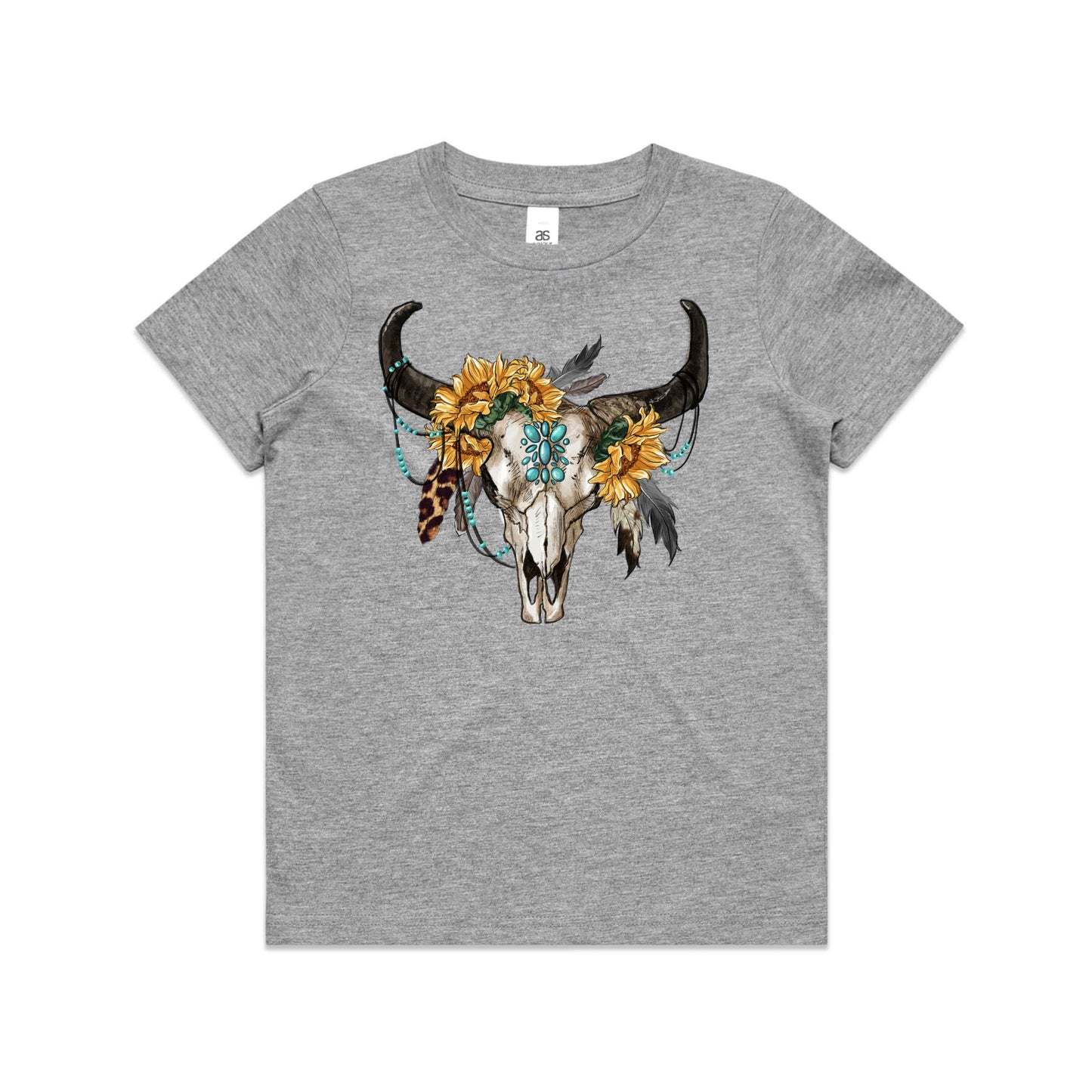 Hayco Kids Flower Skull Sizes 8-16