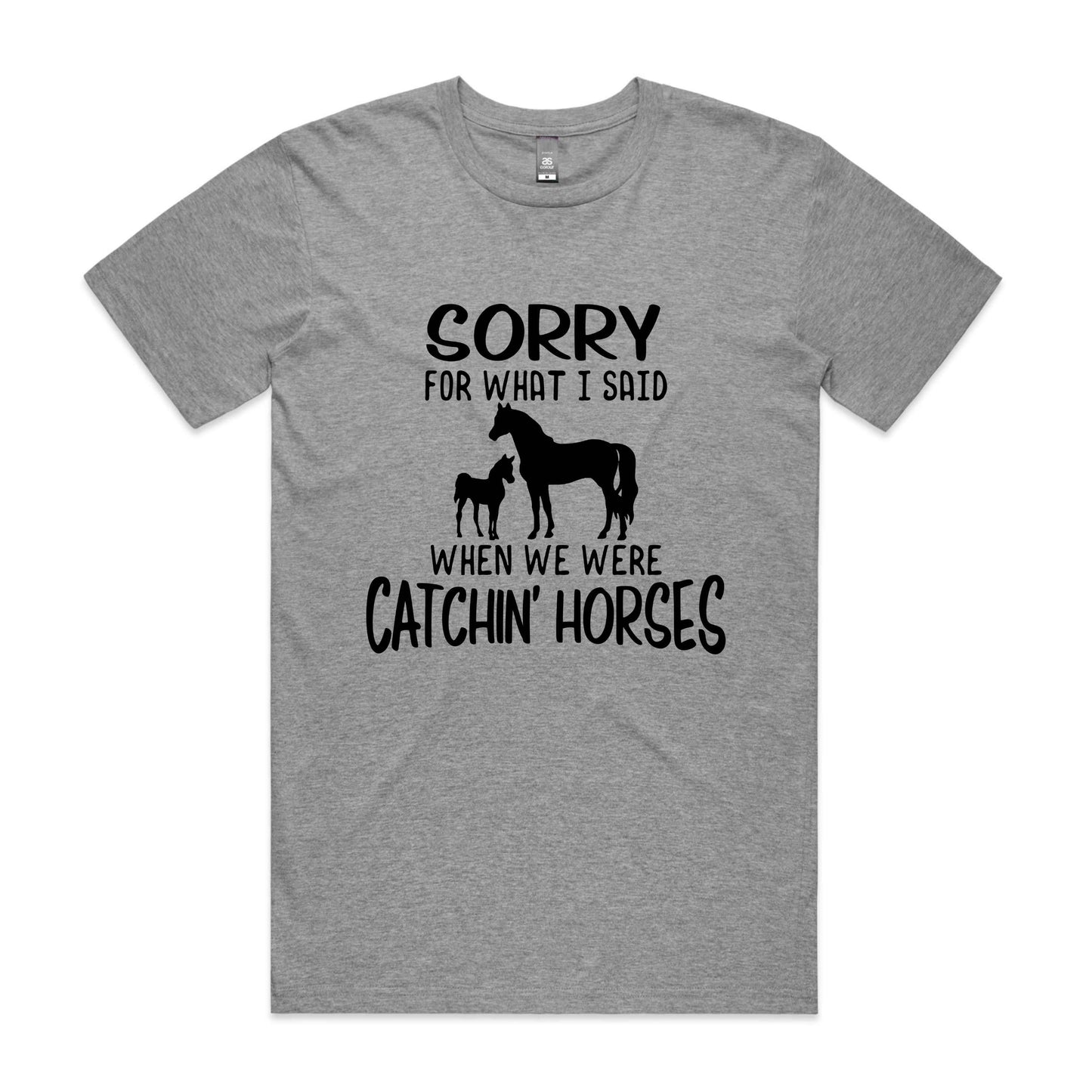 Hayco Men's Sorry for What I said When we were Catchn' Horses