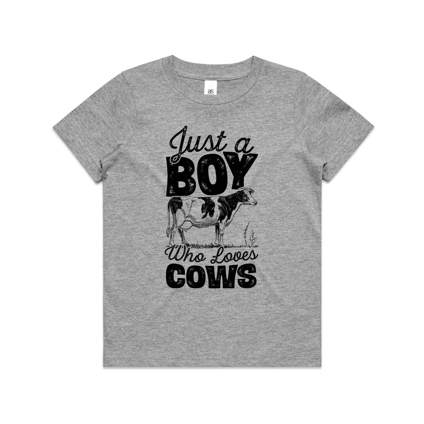 Hayco Kids Just a Boy Who Loves Cows - Sizes 8 - 16
