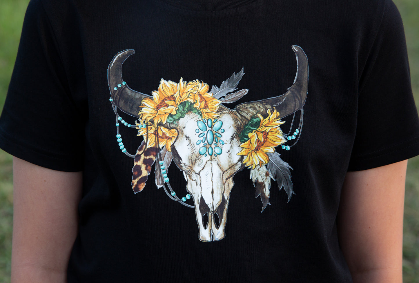 Hayco Kids Flower Skull Sizes 8-16