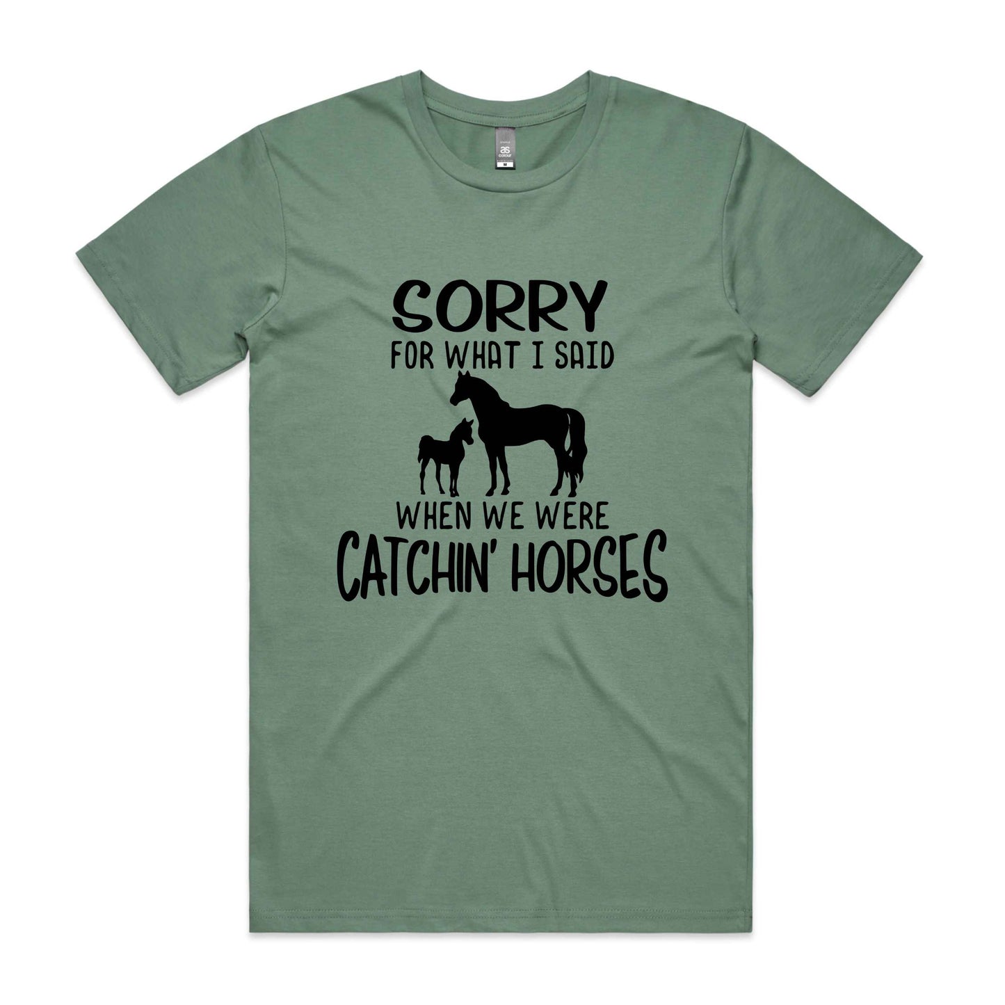 Hayco Men's Sorry for What I said When we were Catchn' Horses