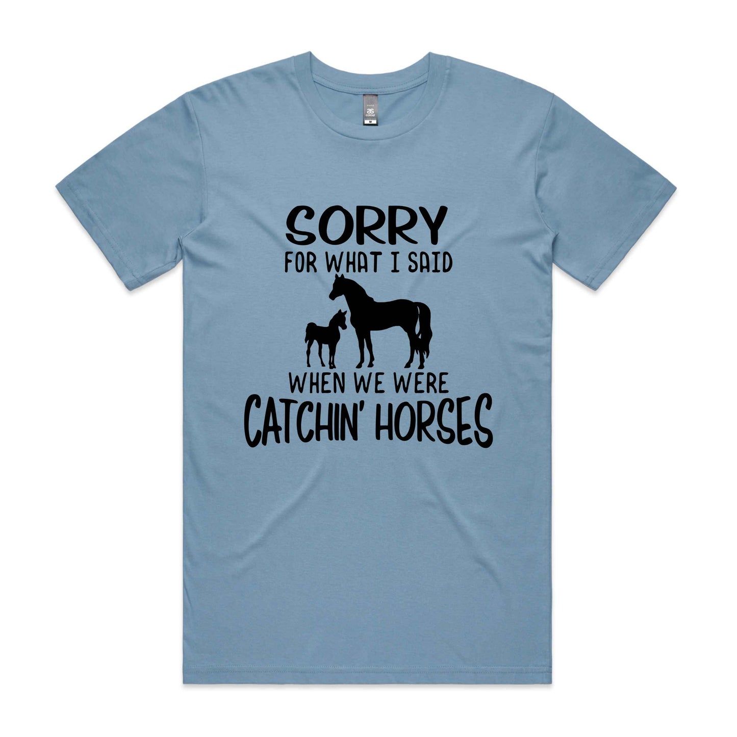 Hayco Men's Sorry for What I said When we were Catchn' Horses