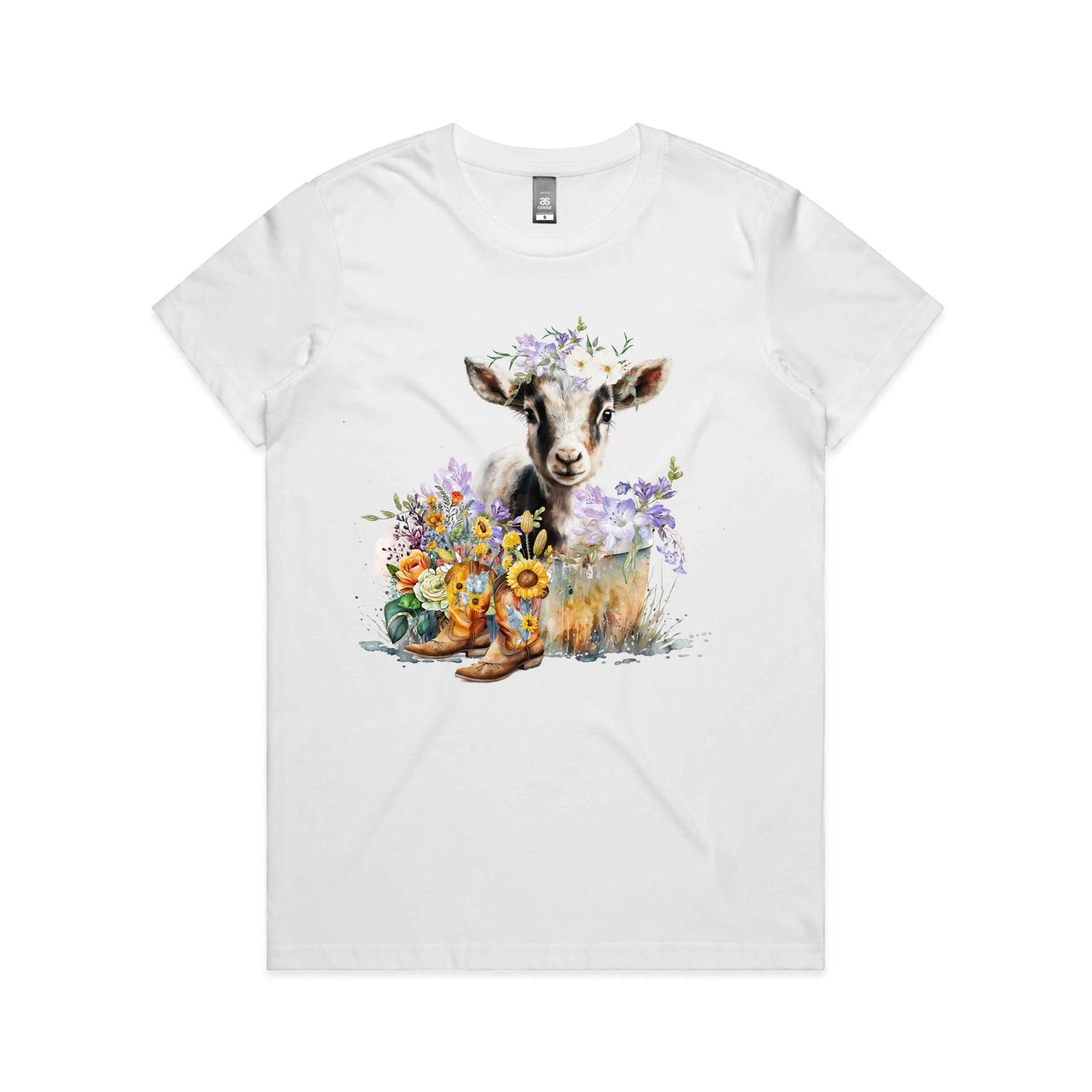 Hayco Women's Floral Goat