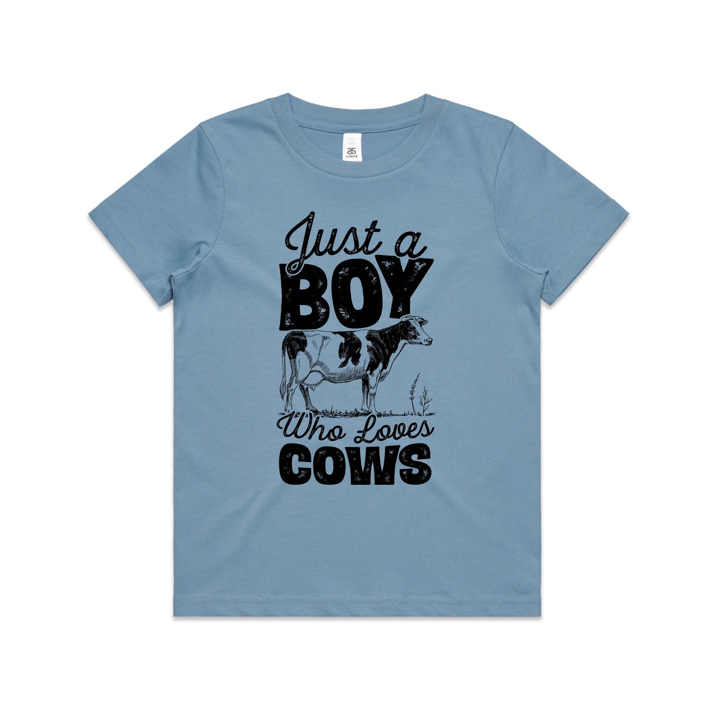 Hayco Kids Just a Boy Who Loves Cows - Sizes 8 - 16