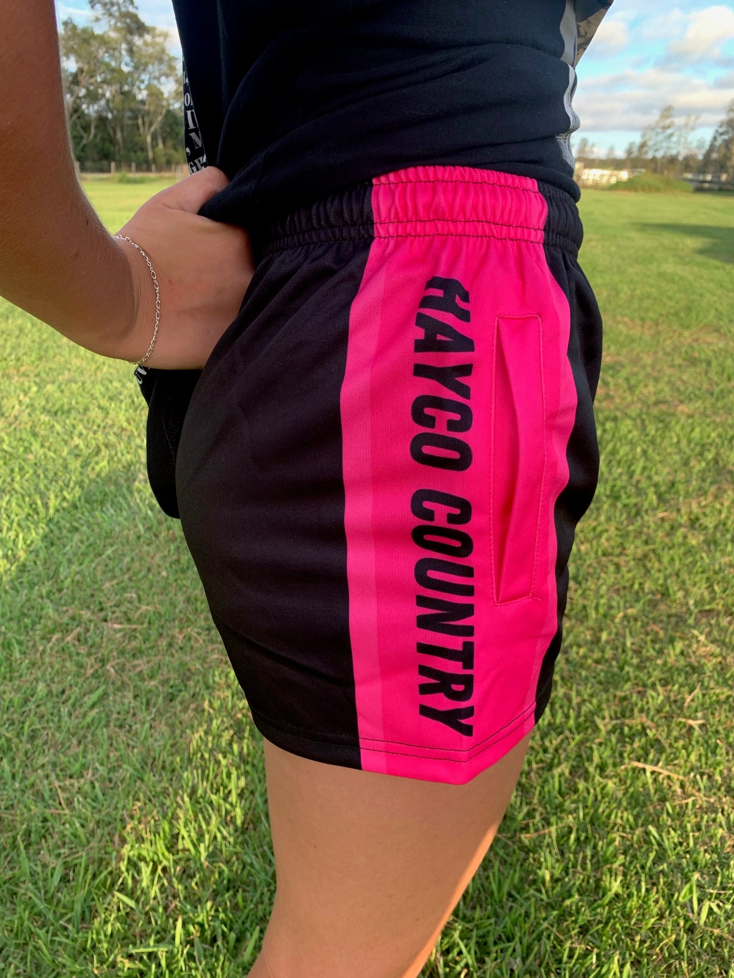 Hayco Original Footy Shorts - Unisex (Pink)