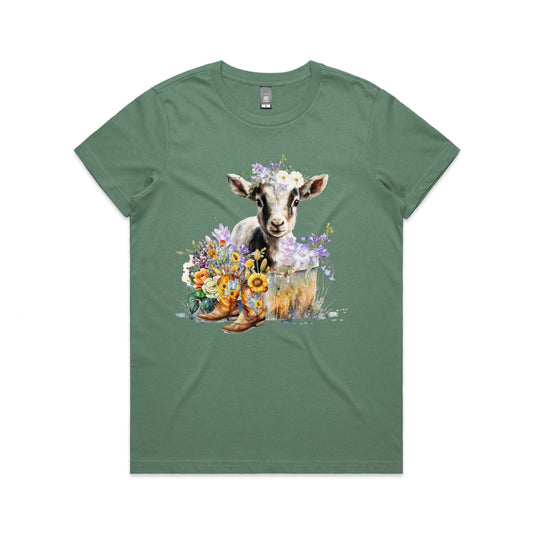 Hayco Women's Floral Goat